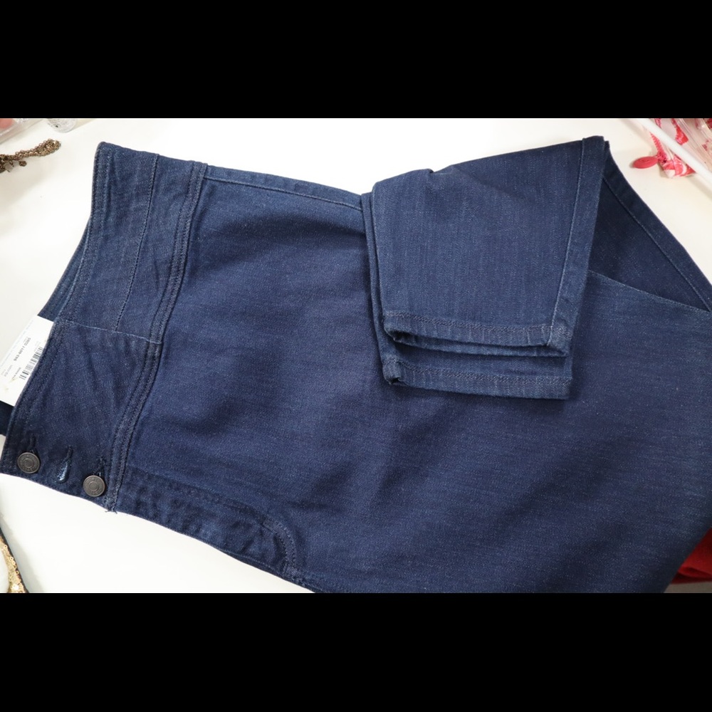 High Rise Dark Wash Skinny Jeans